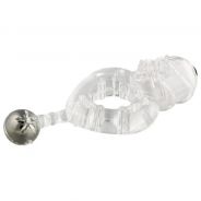 Sinful Pleasure Ball Cock Ring with Vibrator