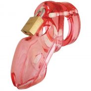 CB-3000 Red Chastity Device (3 inches)