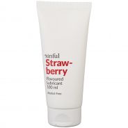 Sinful Strawberry Flavoured Lubricant 100 ml