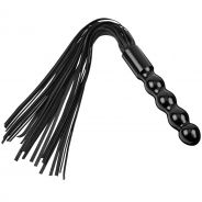 Zado Leather Flogger with Wooden Handle 22 inches