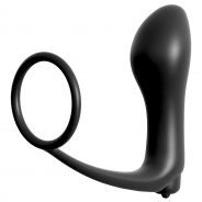 Anal Fantasy Ass-Gasm Cock Ring with Vibrating Butt Plug