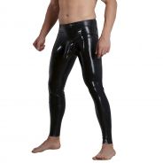 Late X Latex Trousers with Penis Sleeve Men