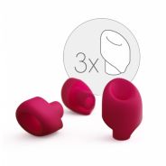 Womanizer 2GO Silicone Replacement Heads 3 Pack