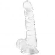 Baseks Realistic Suction Cup Jelly Dildo 7.5 inches