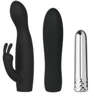 Sinful Double Trouble Rechargeable Rabbit and Wand Bullet Vibrator Set