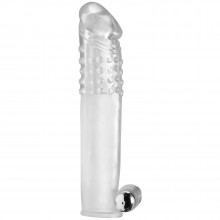 Clear Sensations Penis Extender Sleeve with Vibrator