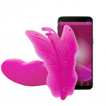 Realov Lydia I Smart Butterfly Vibrator Product picture with app 1