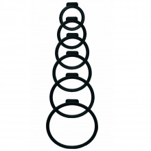 Tantus Silicone O-Ring Set of 6 
