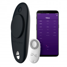 We-Vibe Moxie Black Panty Vibrator with Remote Control and App  1
