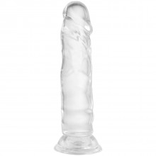 Willie City Clear Realistic Dildo with Suction Cup 6 inches 1