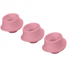 Womanizer Pink Replacement Heads 3 Pack Large  1