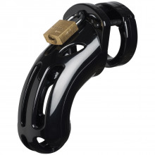 CB-X The Curve Black Chastity Device 3.7 inches Product picture 1