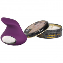 Minds of Love Sweetie Vibrator and Candle Massage Set
