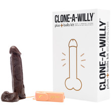 Clone-A-Willy Plus Balls Brown Clone Your Penis Kit