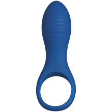 Sinful Business Blue Rechargeable Vibrating Love Ring
