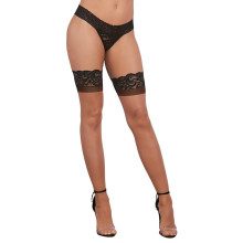 Dreamgirl Hold-Up Stockings with Backseam