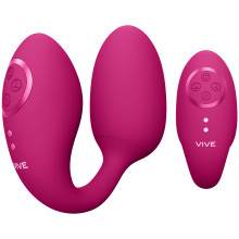 Vive Aika Remote-controlled Double-action Pulse-Wave & Vibrating Love Egg
