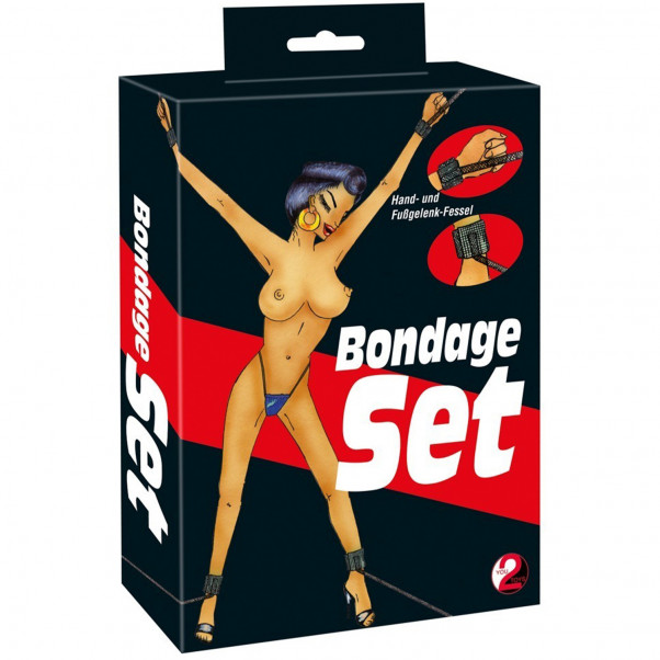 Bondage Set with Velcro Wrist Cuffs