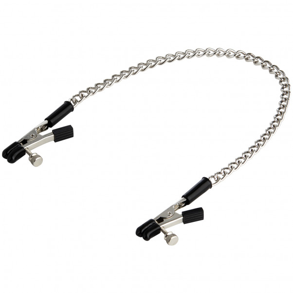 Spartacus Alligator Nipple Clamps and Chain
