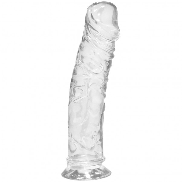 Crystal Clear Jelly Dildo with Suction Cup  1