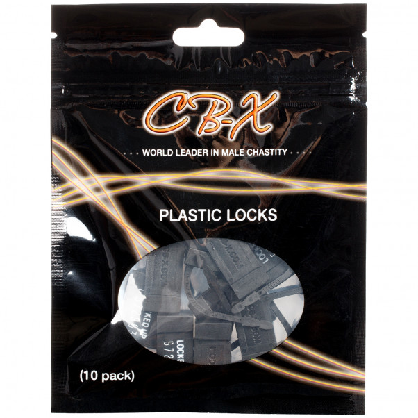 Plastic Locks for Chastity Belts Pack of 10