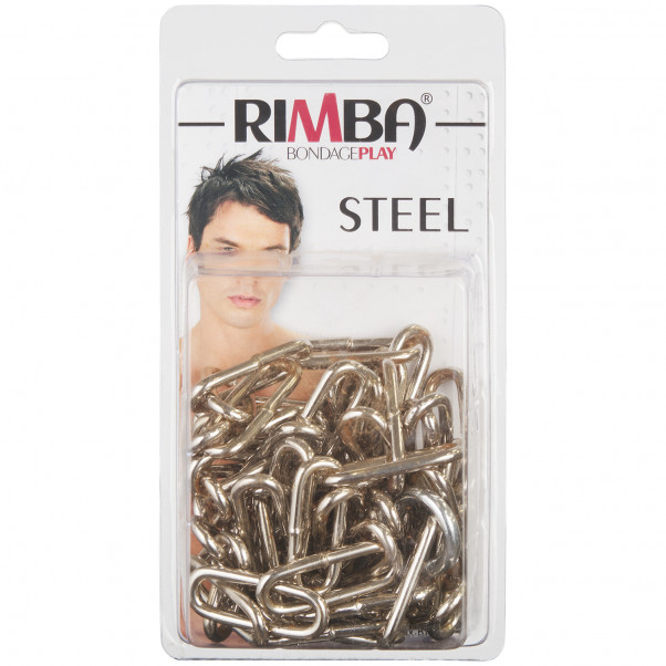 Rimba Metal Kæde med Karabinhager 200 cm Pack 90