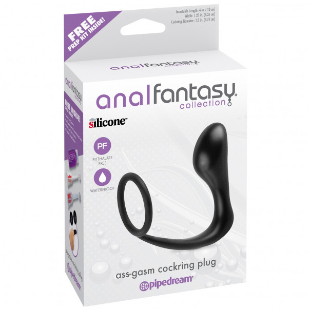 Anal Fantasy Ass-Gasm Penisring Med Prostata Stimulator Pack 100