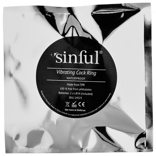 Sinful Waterproof Vibrating Cock Ring  5