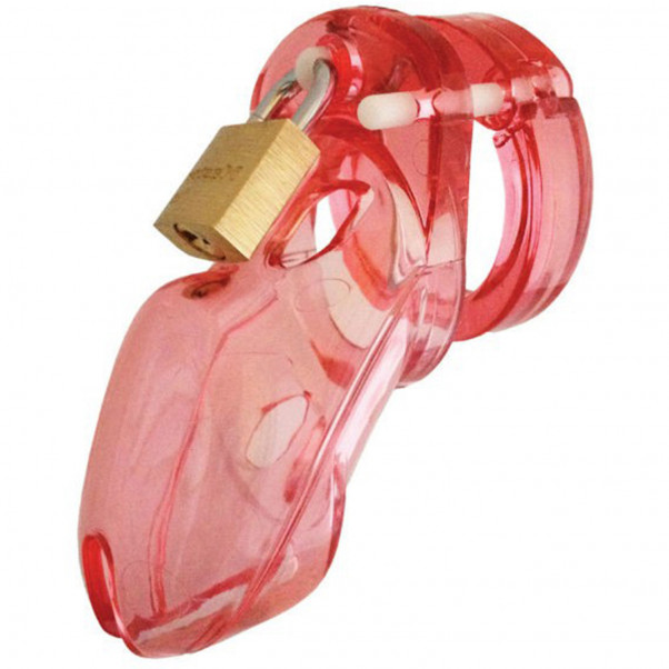 CB-3000 Red Chastity Device (3 inches)  1