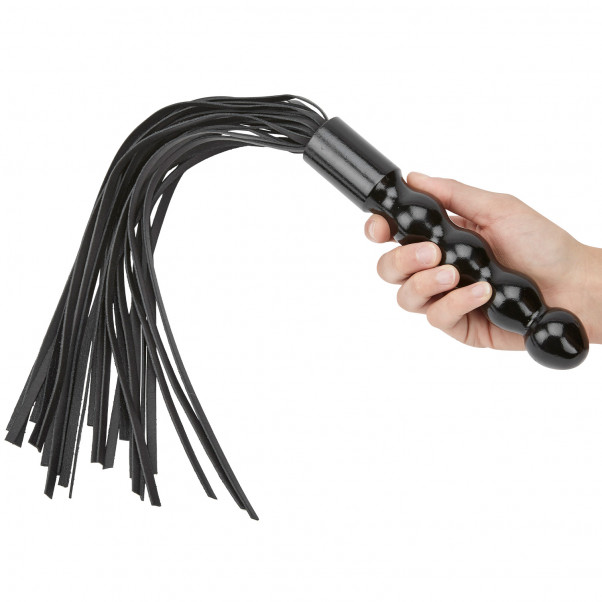 Zado Leather Flogger with Wooden Handle 22 inches  2