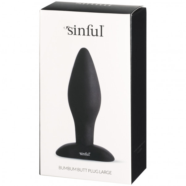 Sinful BumBum Large Silicone Butt Plug Packaging picture 90