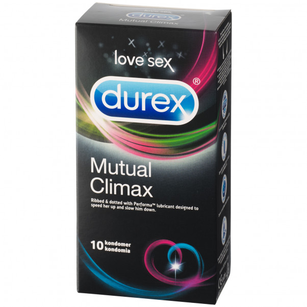 Durex Mutual Climax Bedøvende Kondomer 10 stk Pack 90