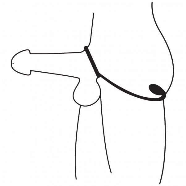 Master Series Prostatic Play Explorer Penisring med Butt Plug  3