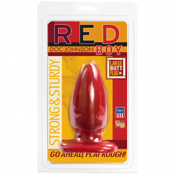 Doc Johnson Red Boy Butt Plug Large  5