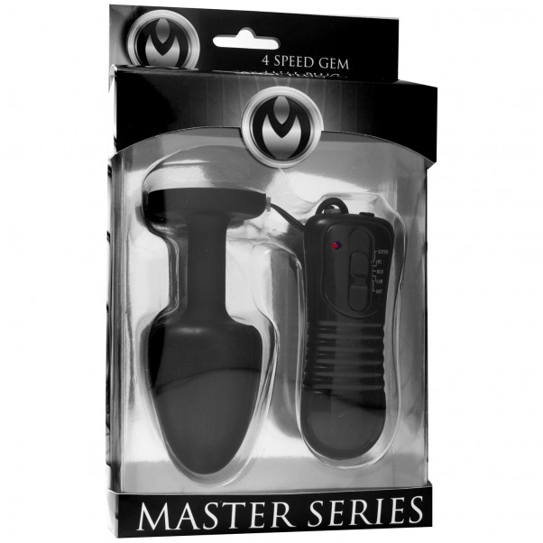 Master Series Paragon Gem Vibrating Butt Plug  10