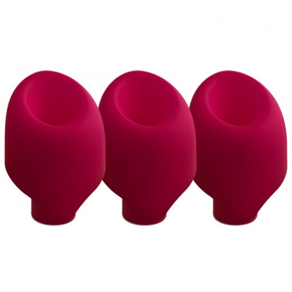 Womanizer 2GO Silicone Replacement Heads 3 Pack  2