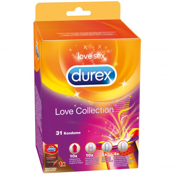 Durex Love Collection Condoms 31 Pack  1