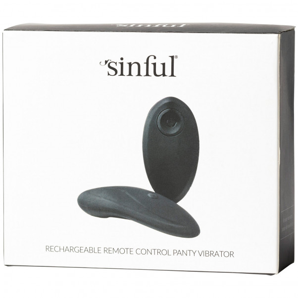Sinful Rechargeable Remote Control Panty Vibrator  100
