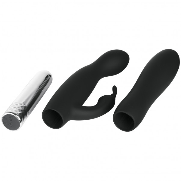 Sinful Double Trouble Rechargeable Rabbit and Wand Bullet Vibrator Set  4
