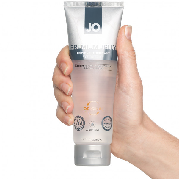 System Jo Premium Jelly Silicone-based Lube 120 ml Hand 51