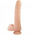 Nature Skin Dong II Realistic Dildo with Balls 11 inches  1