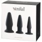 Sinful Anal Training Set Silicone  90