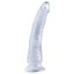 Basix Rubber Works Slim 20 cm Dildo with Suction Cup  2