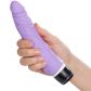 Sevencreations Waterproof Silicone Dildo Vibrator Purple
