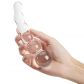 Sinful Groove Glass Dildo Product picture with hand 3